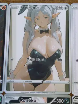 Beautiful Waifu 9 Card Lot - Anime Goddess Cards Wiz Frieren Megumin - Image 2