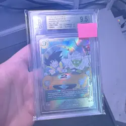 Dragon Ball Super Card Manga Booster 02 Piccolo Alt Art SR Foil Beckett 9.5 - Image 1