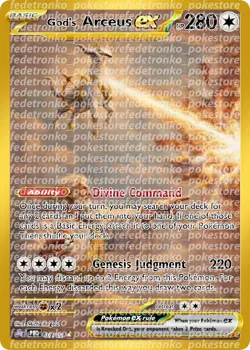 Divine Clash Pokemon Card - Lot of 2 - ONE OF A KIND - Arceus vs Giratina! - Image 2