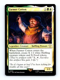 #55 2023 Tales of Middle-earth Commander LTC * Farmer Cotton Rare - Image 1