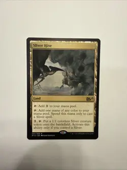 Sliver Hive Magic 2015 M15 MTG, Near Mint, Free Shipping - Image 1
