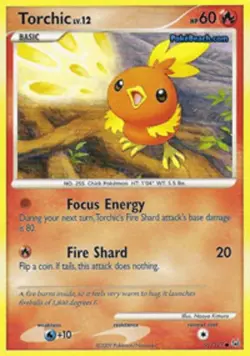 Pokemon - Torchic - 99/127 - Common - Platinum - NM - Image 1