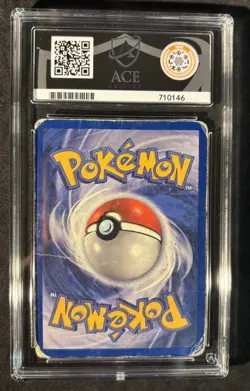 Pokemon TCG Dark Charizard 4/82 Vintage 2000 WOTC Team Rocket Holo Ace 1 - Image 2