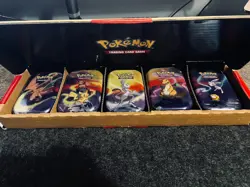 Pokemon TCG Kanto Power Mini Tins 5 Pack Amazon Bundle | BRAND NEW & SEALED X5 ✅ - Image 2