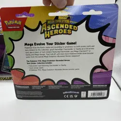 Pokemon Mega Evolution Ascended Heroes Tech Sticker Pack Lot of 3 Gastly - Image 5