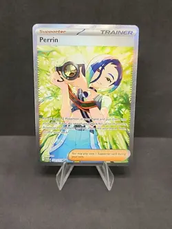 Perrin 220/167 Special Illustration Rare Pokemon Sv06: Twilight Masquerade NM - Image 1