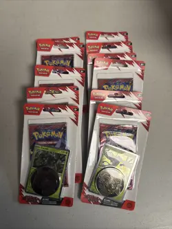 Pokemon Destined Rivals ZARUDE PROMO CHECKLANE Blister Pack 11 PACKS - Image 1