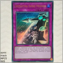 Destruction Sword Memories - MP25-EN281 - Ultra Rare 1st Edition Yugioh - Image 1