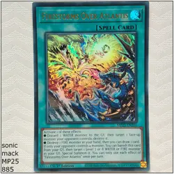 Firestorms Over Atlantis - MP25-EN255 - Ultra Rare 1st Edition Yugioh - Image 1