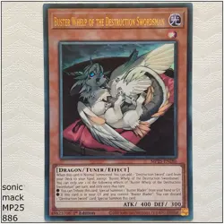 Buster Whelp of the Destruction Swords - MP25-EN280 - Ultra Rare 1st Edit Yugioh - Image 1