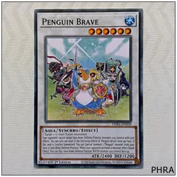 Penguin Brave - PHRA-EN039 - Common 1st Edition Yugioh - Image 1