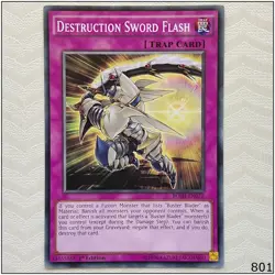Destruction Sword Flash - BOSH-EN072 - Common 1st Edition Yugioh - Image 1