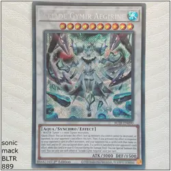 Icejade Gymir Aegirine - BLTR-EN090 -Secret Rare 1st Edition Yugioh - Image 1