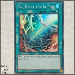 Final Bringer of the End Times - ROTA-EN064 - Super Rare 1st Edition Yugioh - Image 1