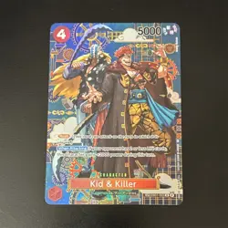OPTCG English OP-14 - The Azure Sea’s Seven - Kid & Killer EB01-003 - Image 1