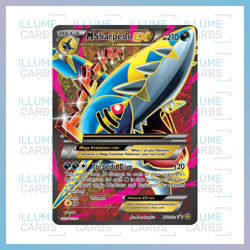 M Sharpedo EX | XY200a | Black Star Promo Card | Pokemon - Image 1