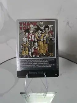Son Goku E-60 Silver Energy Marker Dragon Ball Manga Booster Card Fusion World - Image 1