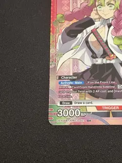 Union Arena Demon Slayer Mitsuri Kanroji UEX05BT/KMY-3-007 U* Foil Card NM - Image 2