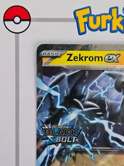 Zekrom ex Stamped 034/086 | Black Bolt | BLK | Pokemon Card | NM - Image 3