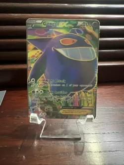 Pokemon Gengar EX Full Art Phantom Forces 114/119 READ Description! HP Card! - Image 1
