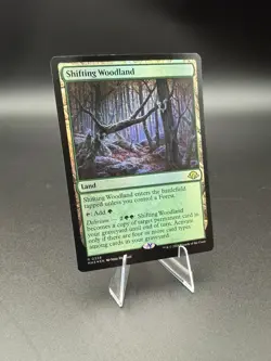 MTG; Shifting Woodland; FOIL; Modern Horizons 3; NM unplayed - Image 1