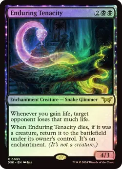 Enduring Tenacity *Foil* - DSK - NM - Magic The Gathering - MTG - Image 1
