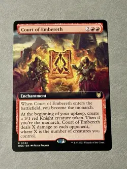 Court of Embereth (Extended Art) Commander: Wilds of Eldraine - NM - Image 1
