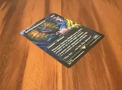 Spitting Dilophosaurus (Borderless) Universes Beyond: Jurassic World NM - Image 2