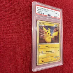 Pokemon Pikachu World Collection 2010 Holo Promo PSA 10 - Image 4