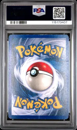1999 Pokemon Base Set 2 Blastoise Holo PSA 4 - Image 2