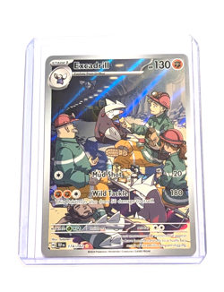 Excadrill 174/162 IR Full Alt Art Holo POKEMON TCG Temporal Forces TEF ENGLISH - Image 3