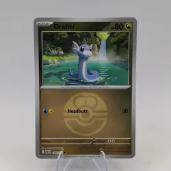 Dratini 150/217 Reverse Holo Love Ball Pattern Pokemon ME Ascending Heroes NM - Image 1