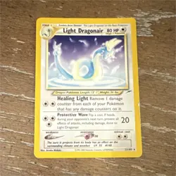 Pokemon Light Dragonair 22/105 Neo Destiny Unlimited Rare 2002 Stage 1 80 HP - Image 1