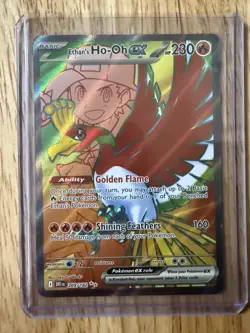 Ethan's Ho-Oh ex 209/182 Sv10: Destined Rivals Holo Ultra Rare Pokemon TCG - Image 1