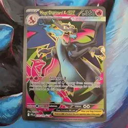 Pokemon TCG Mega Charizard X EX Full Art Ultra Rare Evolutions 109/094 NM - Image 1
