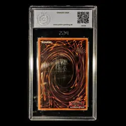 Demise, King of Armageddon PGS 5 GERMAN Yugioh 1st Ed. Ultimate Rare (PSA Alt.) - Image 2