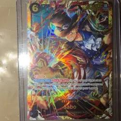 One Piece OP 13 Sabo SEC Alt Art Carrying On His Will OP13-120 Eng - Image 1