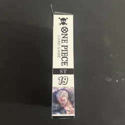 One Piece Tcg Black Smoker Starter Deck (ST-19) Open Box No PRB Pack Included! - Image 2