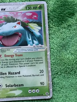 NM Pokemon TCG Venusaur EX Holo Rare Card 112/112 2004 EX FireRed LeafGreen - Image 4