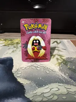Jynx #124 - Vintage Vending Machine Prism Sticker 2000 - Pokemon Card - Image 1