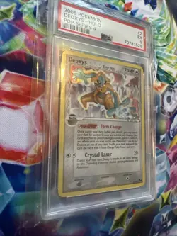 2006 POKEMON POP SERIES 4 #2 DEOXYS-HOLO POP SERIES 4 PSA 5 EX Rare Card - Image 3