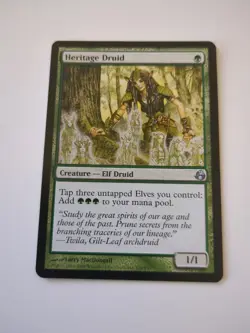 Heritage Druid - near mint condition - MTG - Image 1