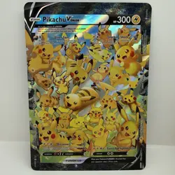 JUMBO Pikachu V Union Card SWSH141 Oversized Promo Pokemon Celebrations 25th NM - Image 1