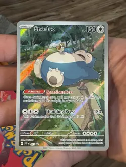 Pokemon TCG Snorlax SVP051 Scarlet and Violet 151 Promo NM - Image 1