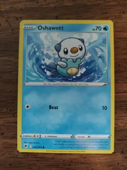 Pokemon TCG Oshawott Sword & Shield - Astral Radiance 041/189 Regular Common - Image 1