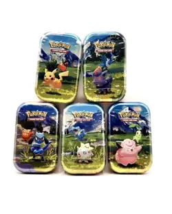 Pokemon TCG: Ascended Heroes Mini Tins x5 –Full Art Set – New & Sealed fastship - Image 1