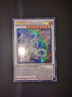 Yu-Gi-Oh! TCG Blue-Eyes Spirit Dragon Shining Victories SHVI-EN052 1st... - Image 1