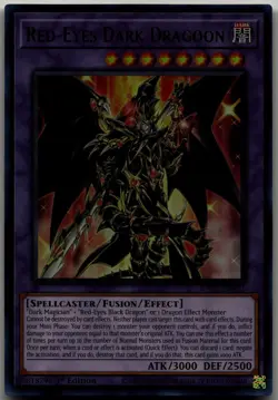 Red-Eyes Dark Dragoon (UR) Ultra Rare 25th Anniversary Rarity Collection II RA02 - Image 1
