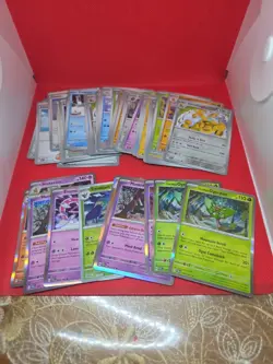 LOT 3: Pokemon Tcg Bundle Lot Vary Conditions Holos Reverse Holos Bulk 60+ Cards - Image 1