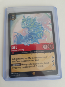 Lorcana Card SISU Empowered Sibling 125/204 Ursula's Return, Legendary, + TL! - Image 1